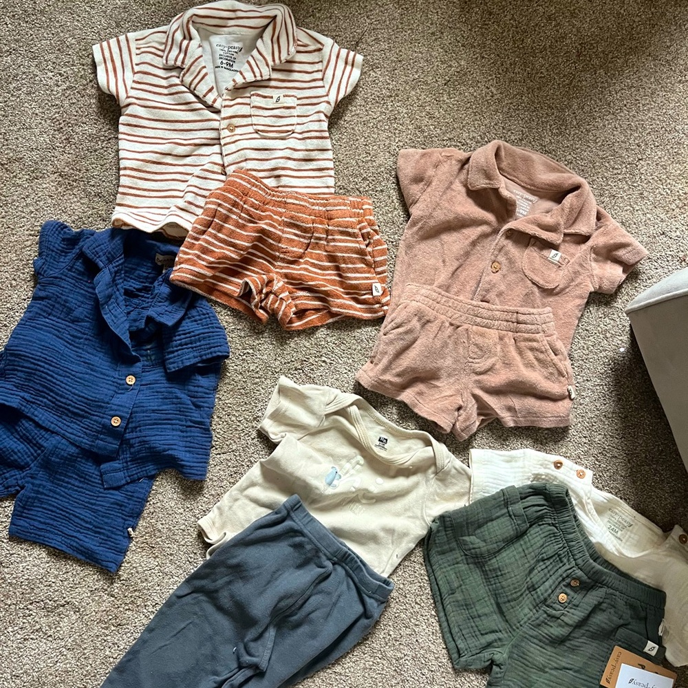100% Cotton Baby Boy Bundle